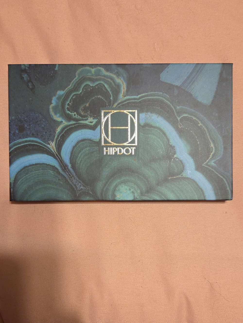 Eyeshadow Palette — Green Marble Finish